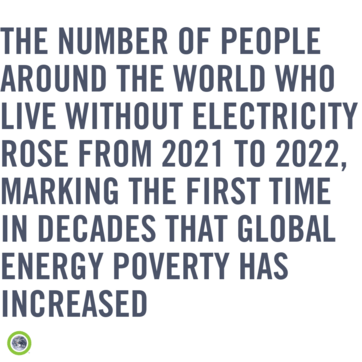 Energy poverty increase
